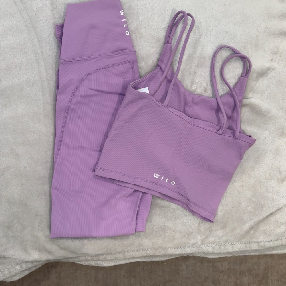 SOLD Wilo Purple Activewear Set